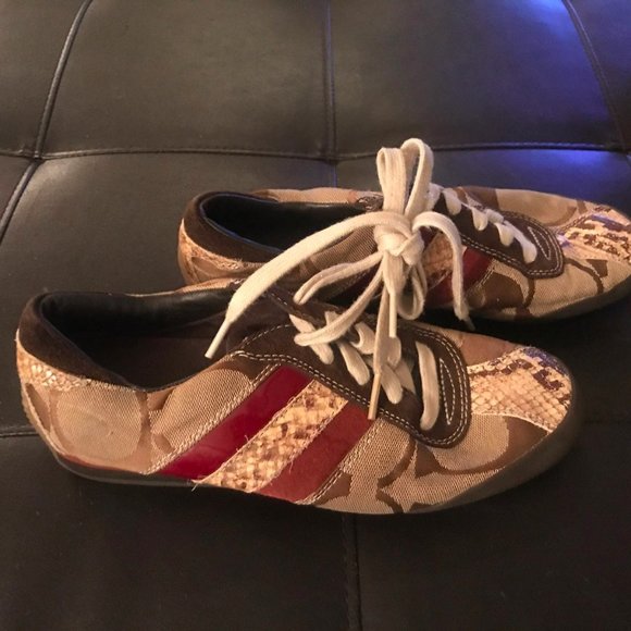 vintage coach tennis shoes